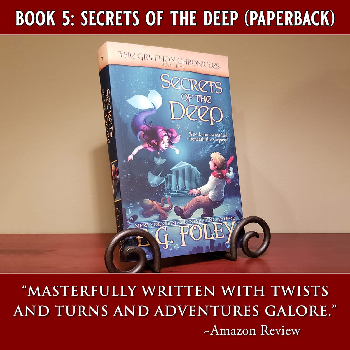 Secrets of the Deep (The Gryphon Chronicles, Book 5)