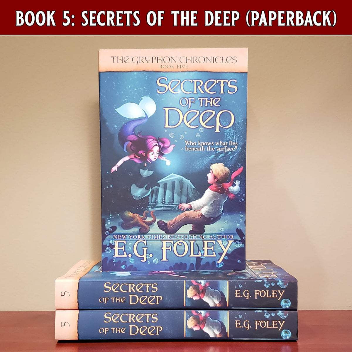 Secrets of the Deep (The Gryphon Chronicles, Book 5)