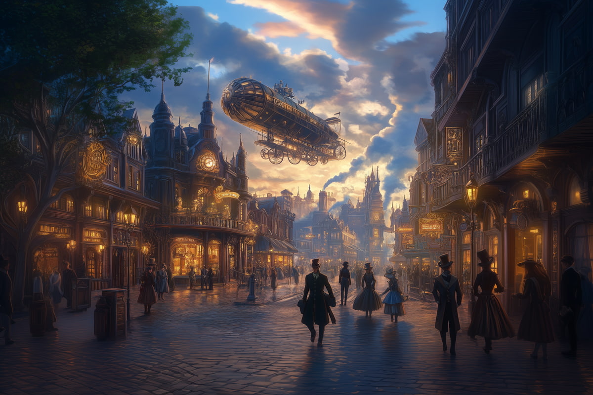 Steampunk: When Goths Go Brown & Victorian Tech Rules the World!