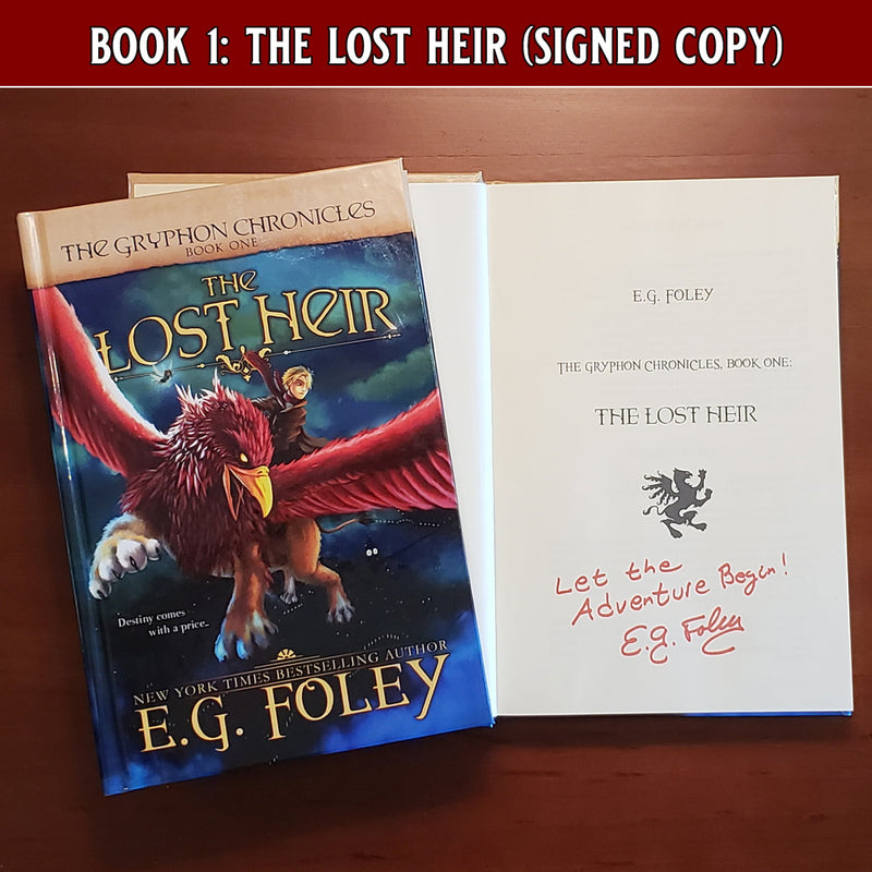 The Lost Heir (The Gryphon Chronicles, Book 1) Autographed Copy