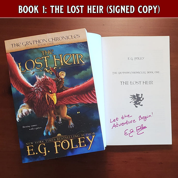 The Lost Heir (The Gryphon Chronicles, Book 1) Autographed Copy