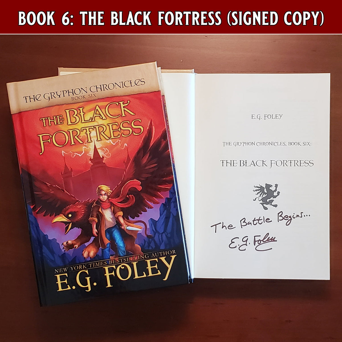 The Complete Gryphon Chronicles Autographed Set