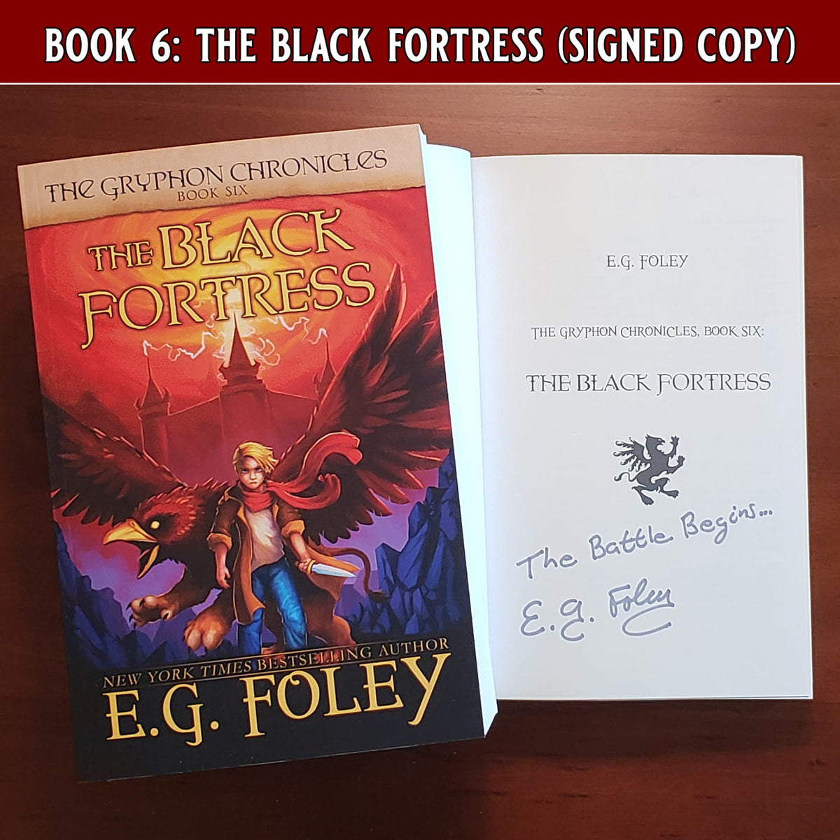 The Complete Gryphon Chronicles Autographed Set