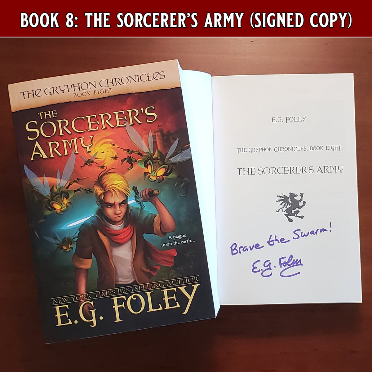 The Complete Gryphon Chronicles Autographed Set