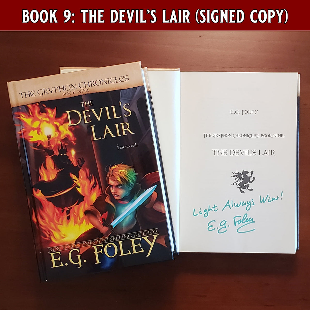 The Complete Gryphon Chronicles Autographed Set