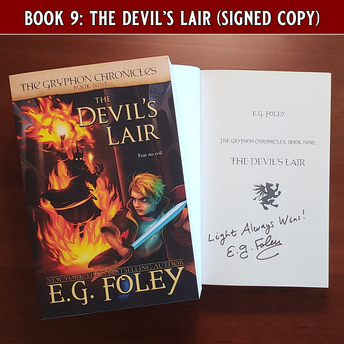 The Complete Gryphon Chronicles Autographed Set